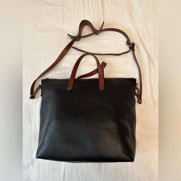 Madewell Transport Tote with Zipper Top - Picture 1 of 11